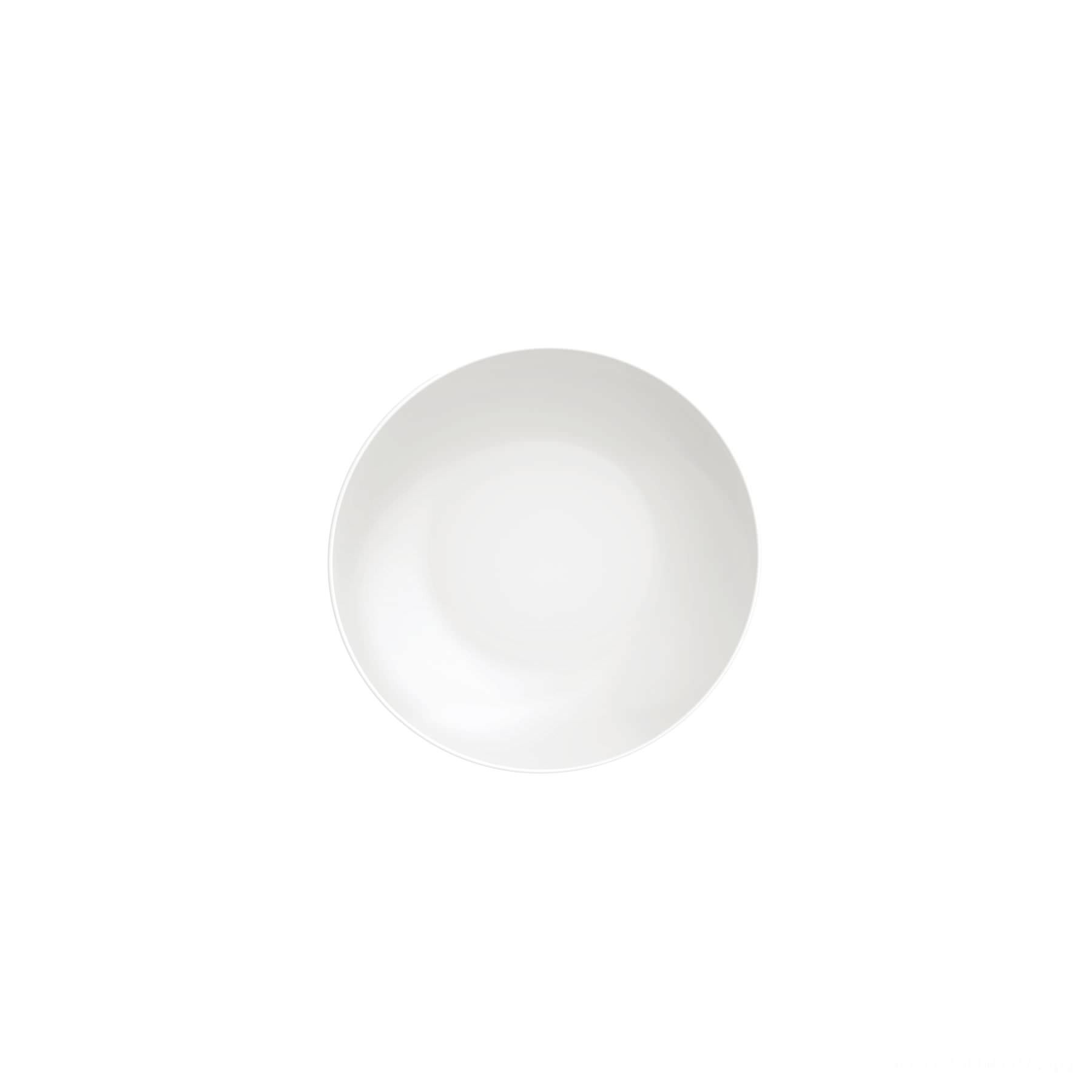 Prato Fundo Bárbara em Porcelana Branca 22 cm
